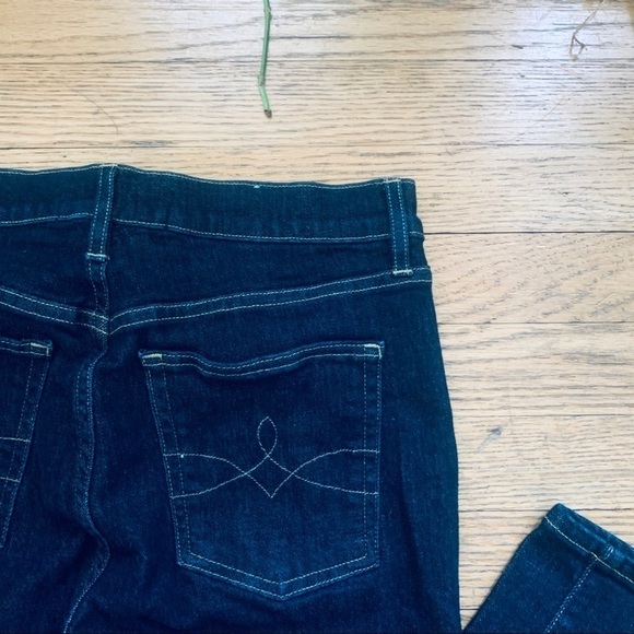 3x1 Dark Wash Mid Rise Straight Leg Jeans - Picture 6 of 8